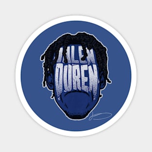 Jalen Duren Detroit Player Silhouette Magnet